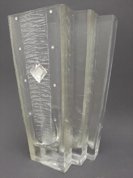Váza sklo 28x20cm