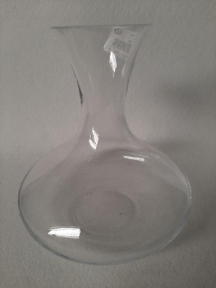 Váza sklo 19x18cm