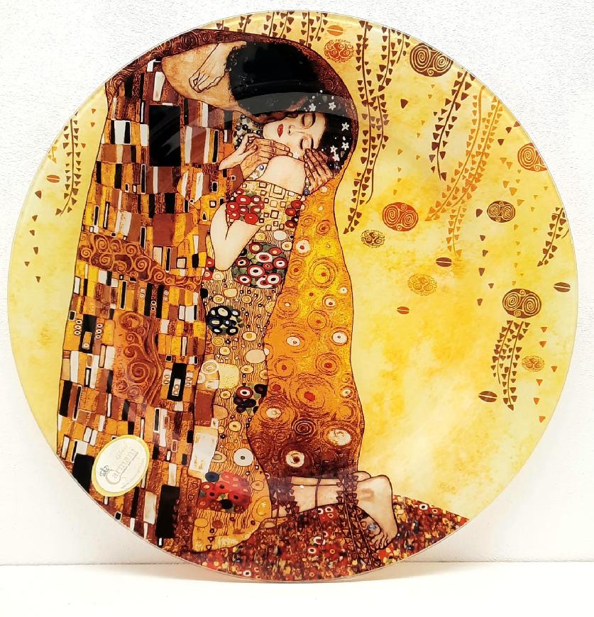 Tác sklo Gustav Klimt 40cm