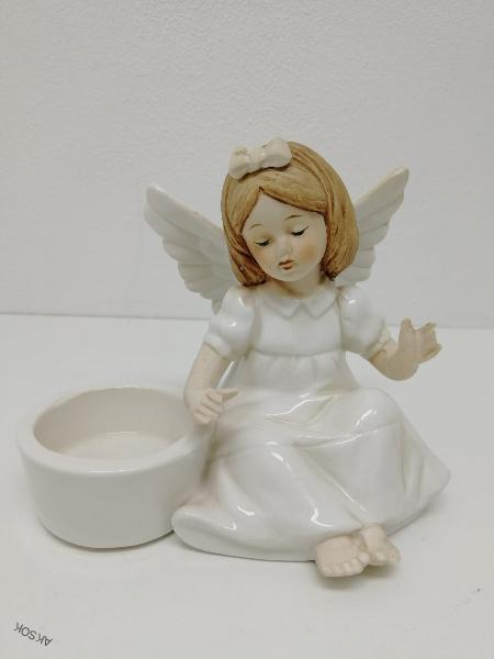 Anděl porcelán 11cm 315-5160