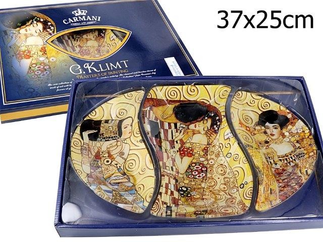 Set třech talířů od G. Klimt 198-7001