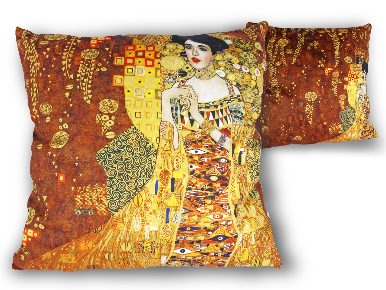 Polštář G.Klimt - Adela 45 cm x 45 cm