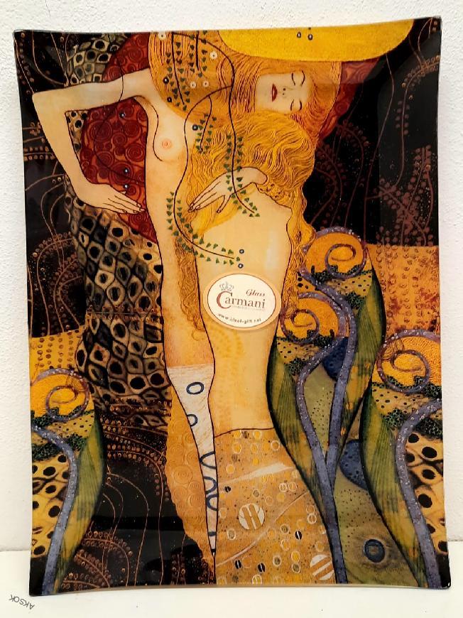 Tác sklo Gustav Klimt 23x32cm