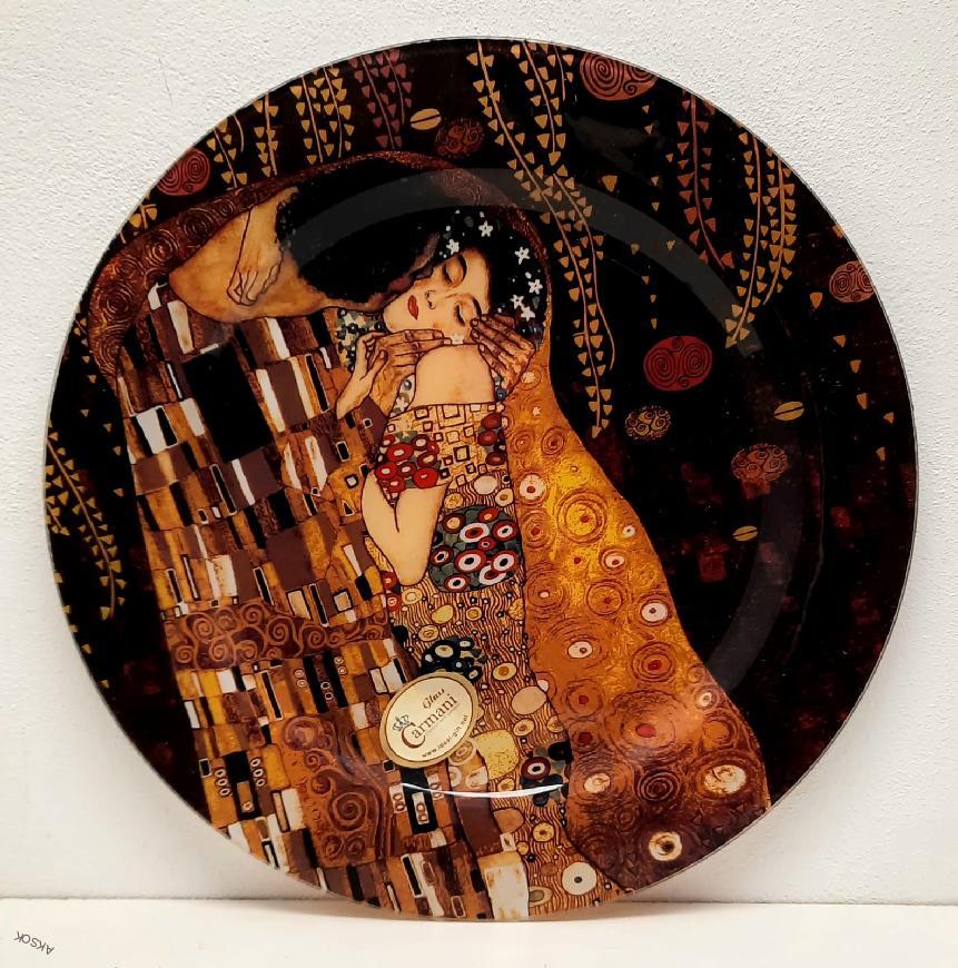 Tác sklo Gustav Klimt 35cm