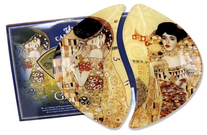 Skleněný tác G. Klimt 198-7022