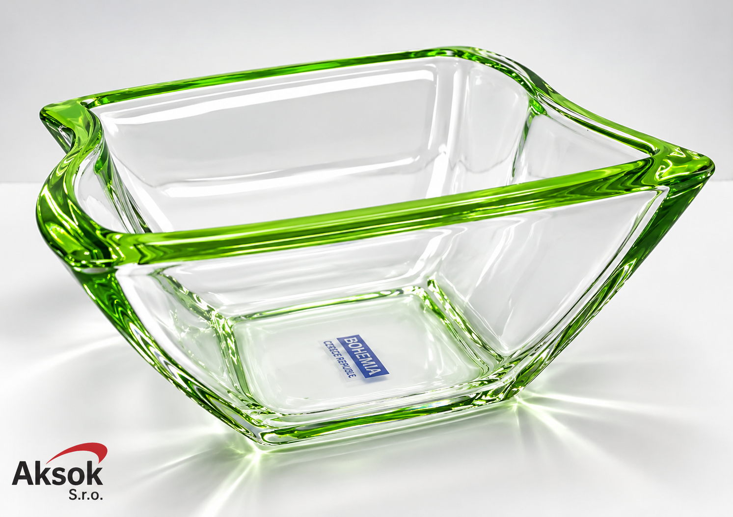 Walter glas miska 14x14x7cm