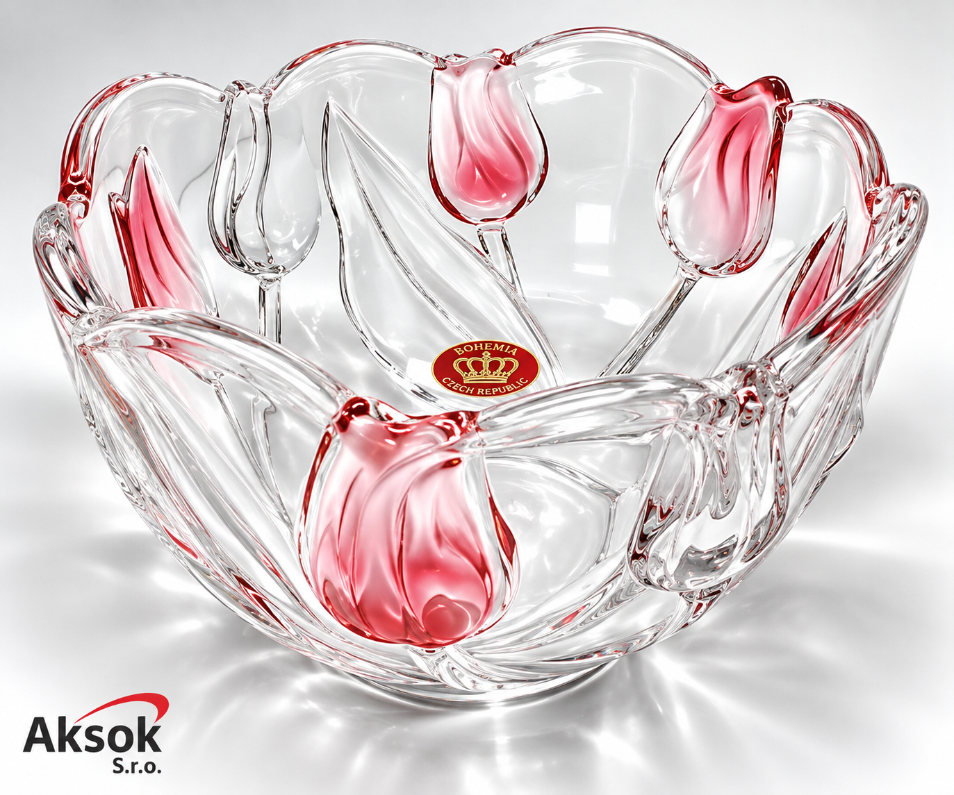 Walter glas miska 18x8cm