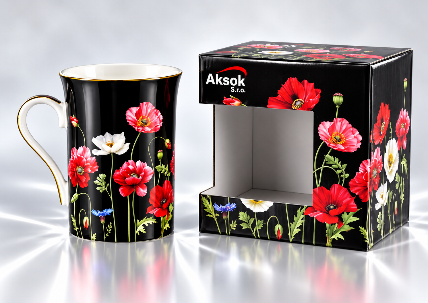 Vlčí mák hrnek 300ml POPPY0022