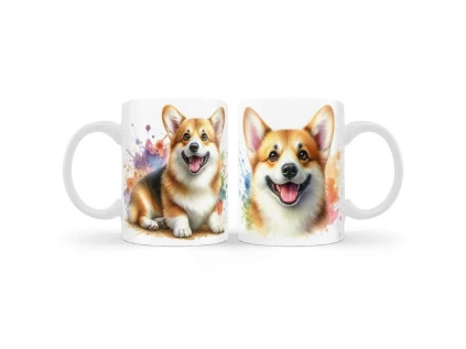 B1174 Hrnek corgi