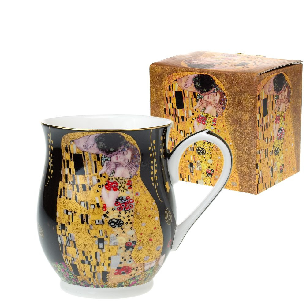 Hrnek 350 ml Gustav Klimt - Polibek 