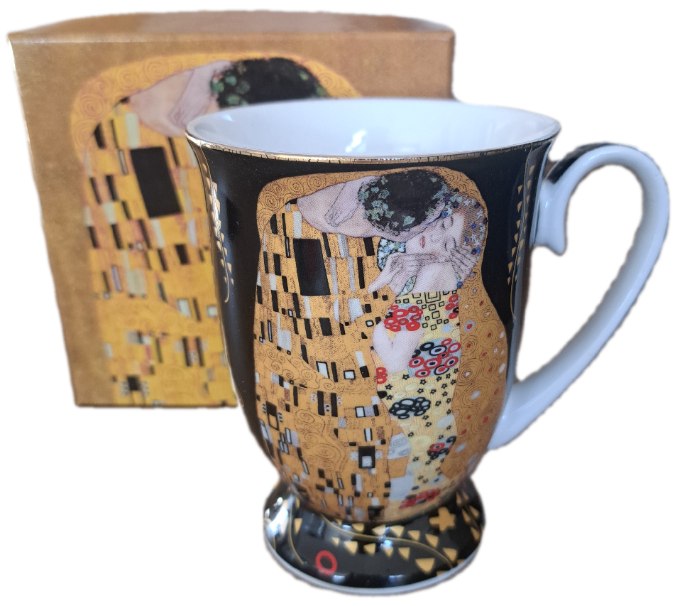 Hrnek 300 ml se lžičkou Gustav Klimt