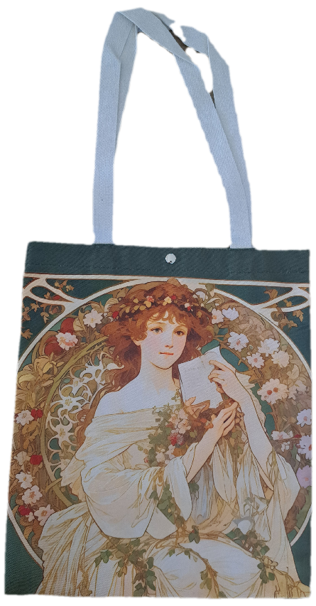 Taška látková A. Mucha 40x33cm