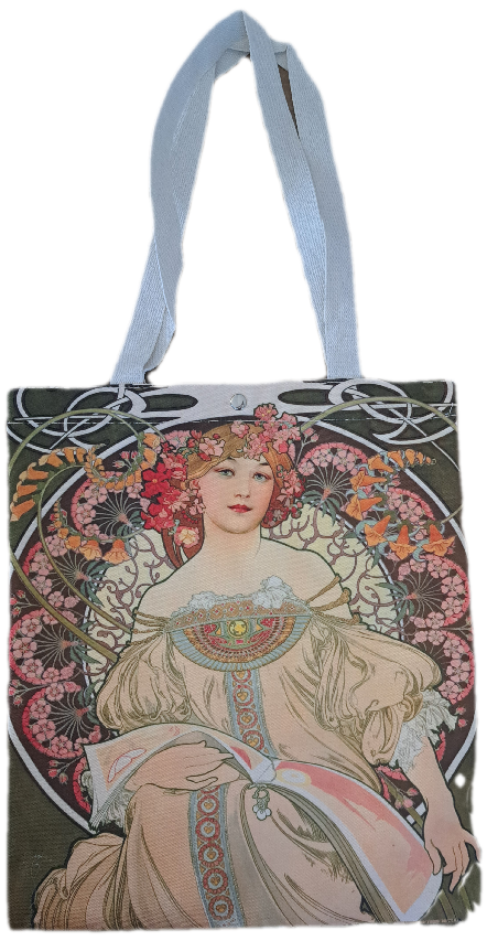 Taška látková A.Mucha 40x33cm