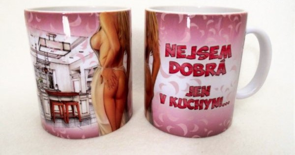 Hrnek Nejsem dobrá jen v kuchyni...