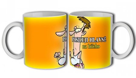 Hrnek Posiluju hlavně na břicho